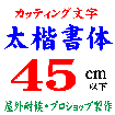 デザイン工房signsのカッティング文字