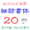 デザイン工房signsのカッティング文字