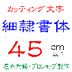 デザイン工房signsのカッティング文字