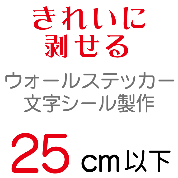 ウォールステッカー 文字 切り文字 シール