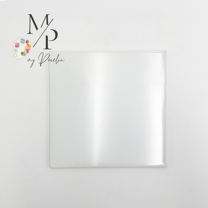 キャンバスシリーズ ホワイトボード (正方形) 15cm 日本製 国産 美濃焼