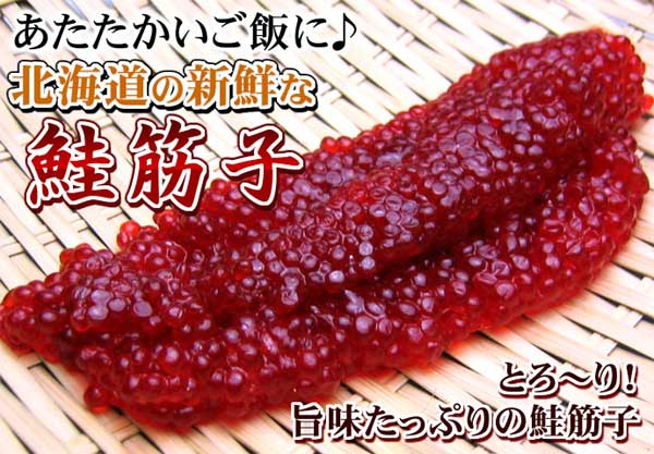 秋鮭の筋子 (塩漬) 500g 北海道産秋さけすじこ :gyo-010:旬をお取り寄せ・北海道四季工房 - 通販 - Yahoo!ショッピング