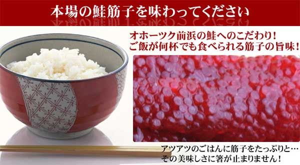 秋鮭の筋子 (塩漬) 500g 北海道産秋さけすじこ :gyo-010:旬をお取り寄せ・北海道四季工房 - 通販 - Yahoo!ショッピング