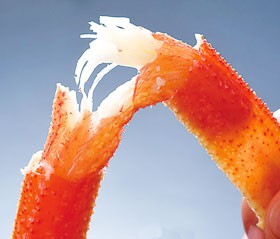 ズワイガニ足（ボイル冷凍 3L〜5L 5〜8肩) 2kg×1箱 送料無料 : 旬をお