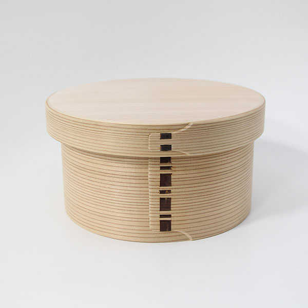 おひつ 曲げわっぱ 日本製 木製 6寸 大館工芸社 無塗装 お櫃 飯櫃 国産