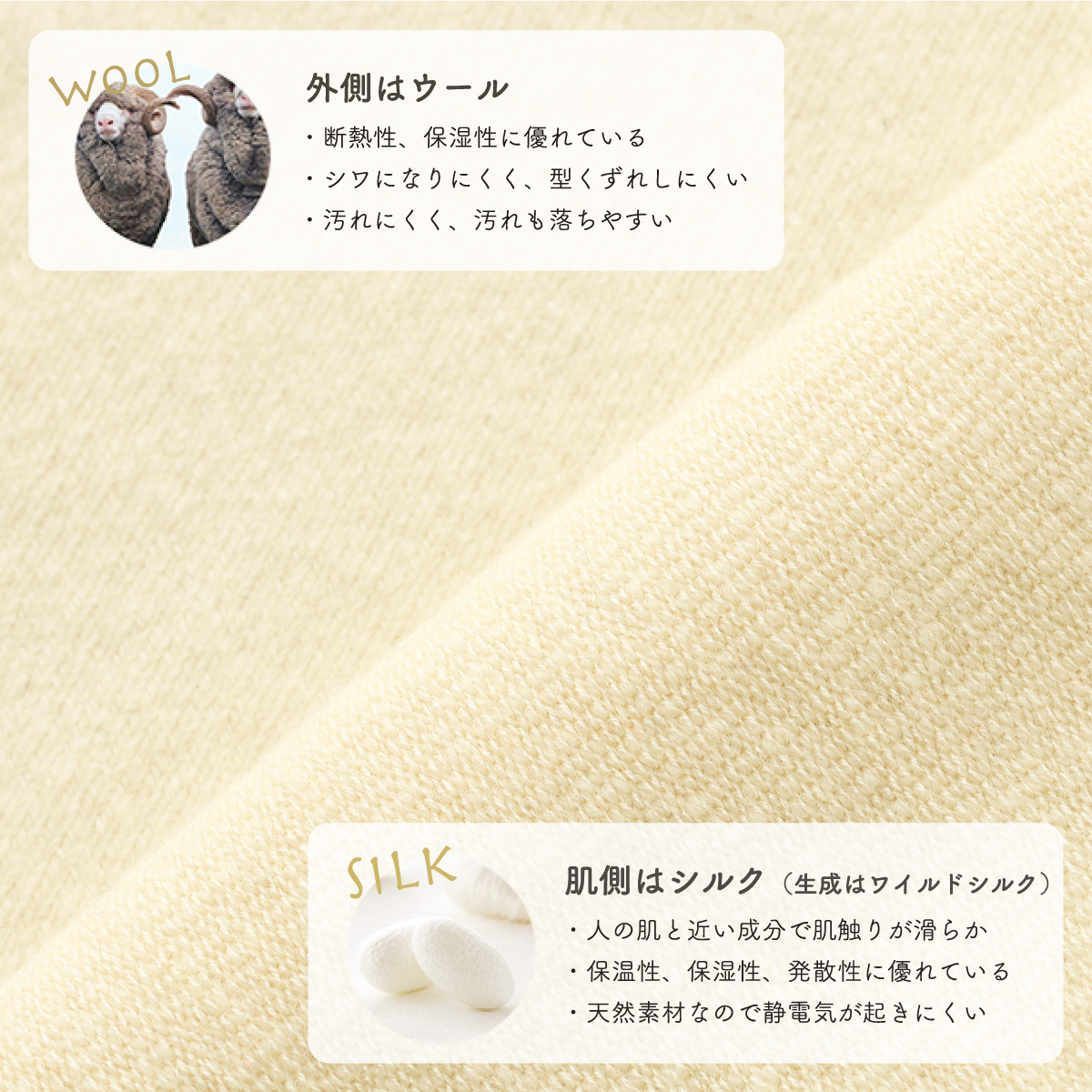 クィーンウールシルク無縫製 腹巻スパッツ : シルクふぁみりぃ Yahoo