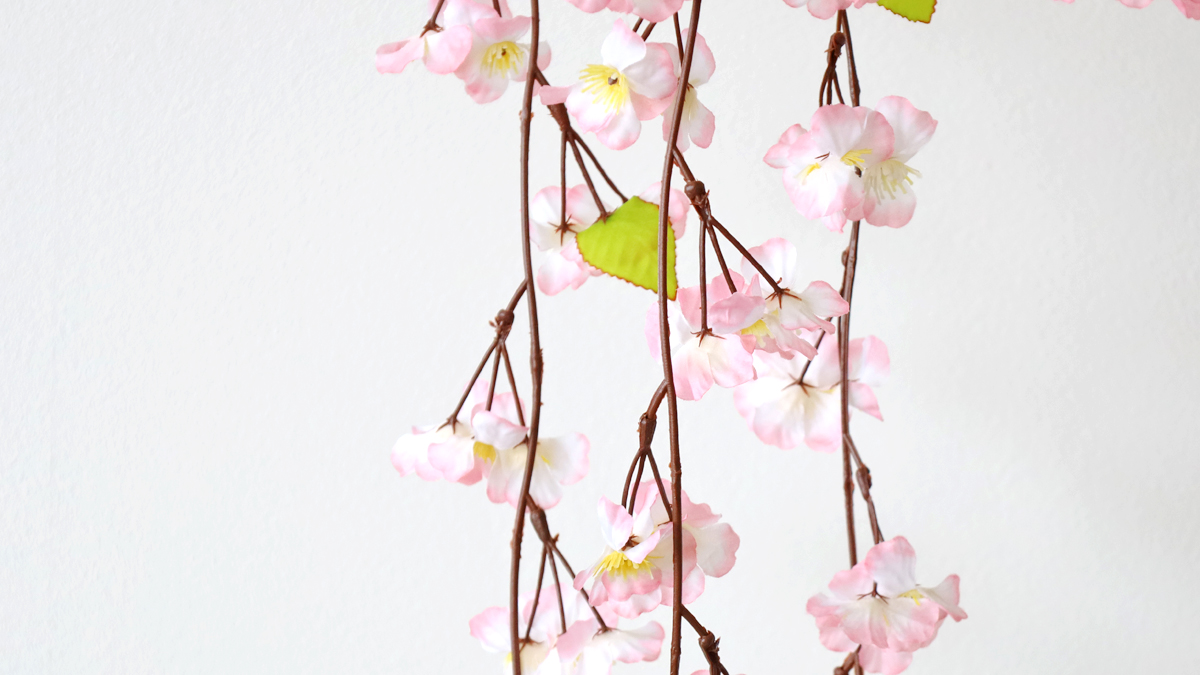 桜 造花 しだれ桜の大枝 150cm 枝 さくら 木 FLS-0669 ディスプレイ