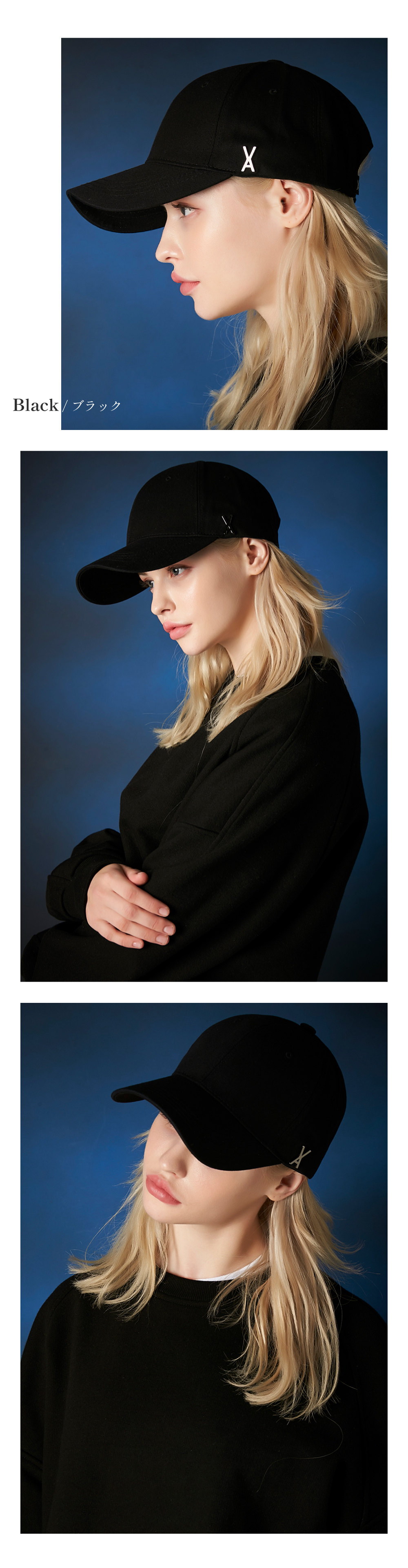 VARZAR キャップ ブラック