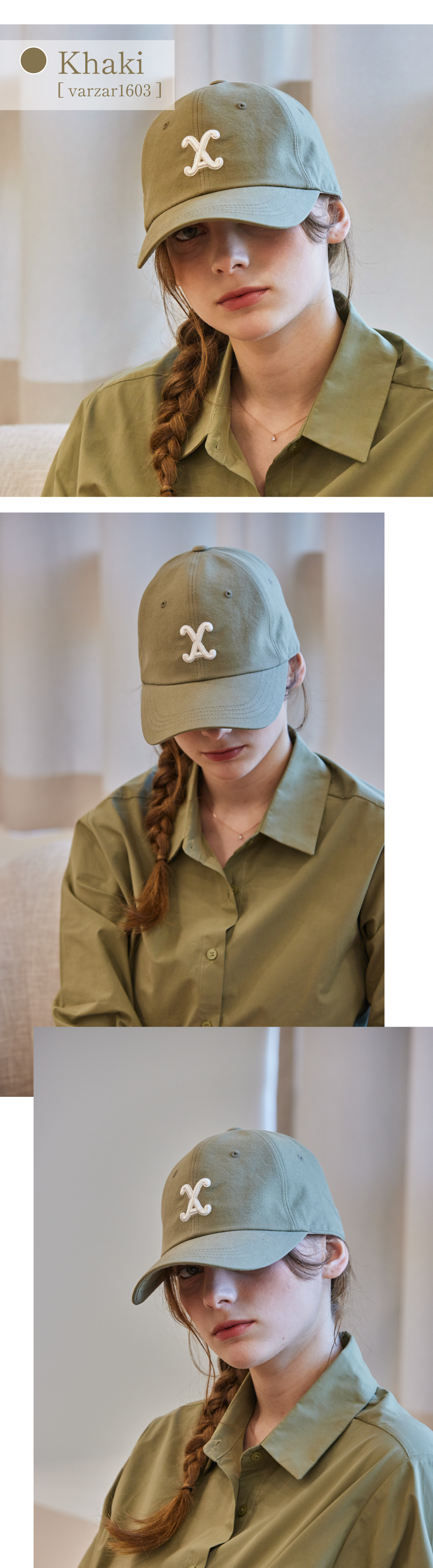 VARZAR キャップ カーキー