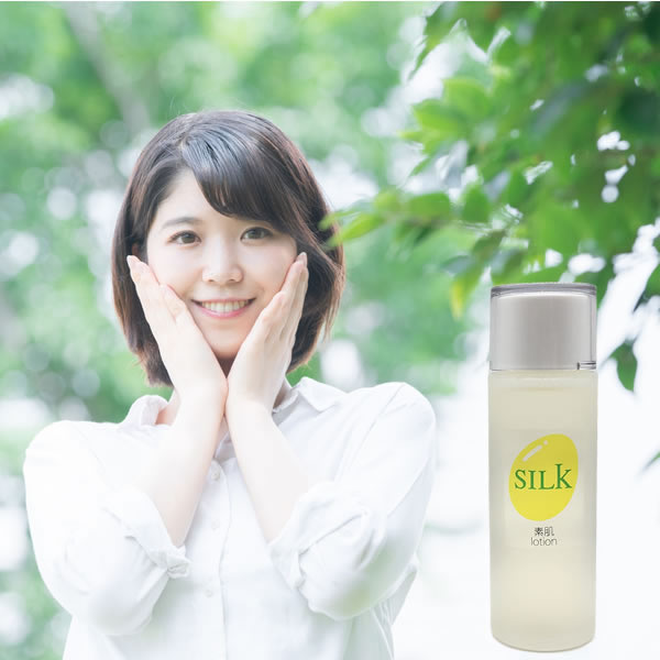 酒さ 赤ら顔 敏感肌 化粧水 「SILK素肌ローション」 : シーエルケイ