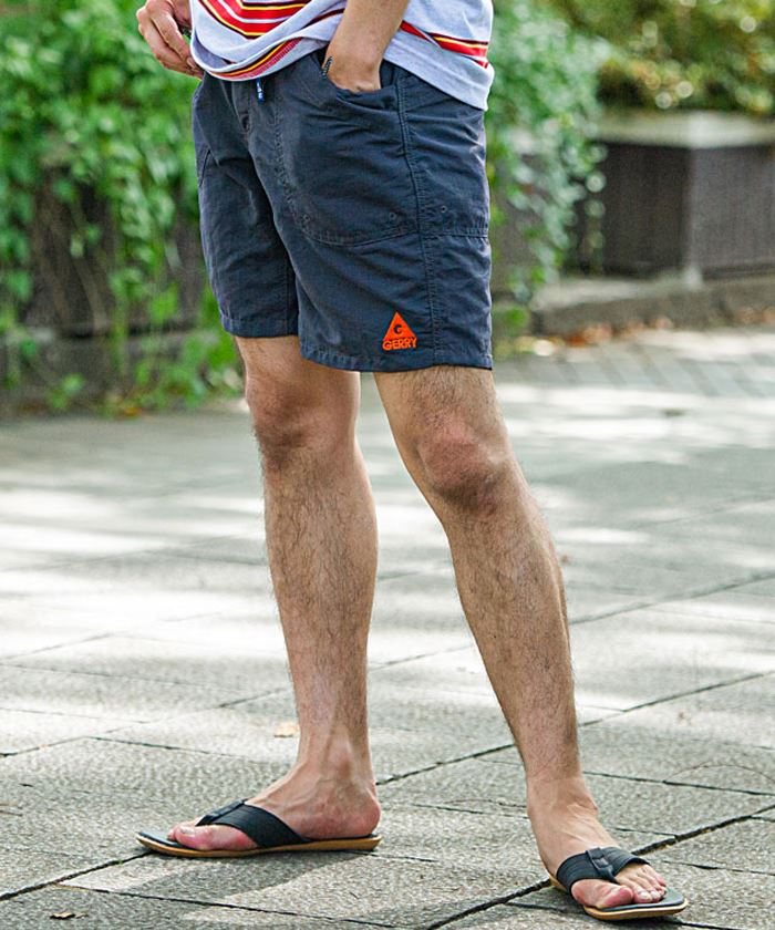 水陸両用 ハーフパンツ メンズ GERRY ジェリー ブランド 接触冷感 ドライ 速乾 UVカット 短パン 膝上 ナイロン アウトドア 春 夏 (郵) | GERRY | 13