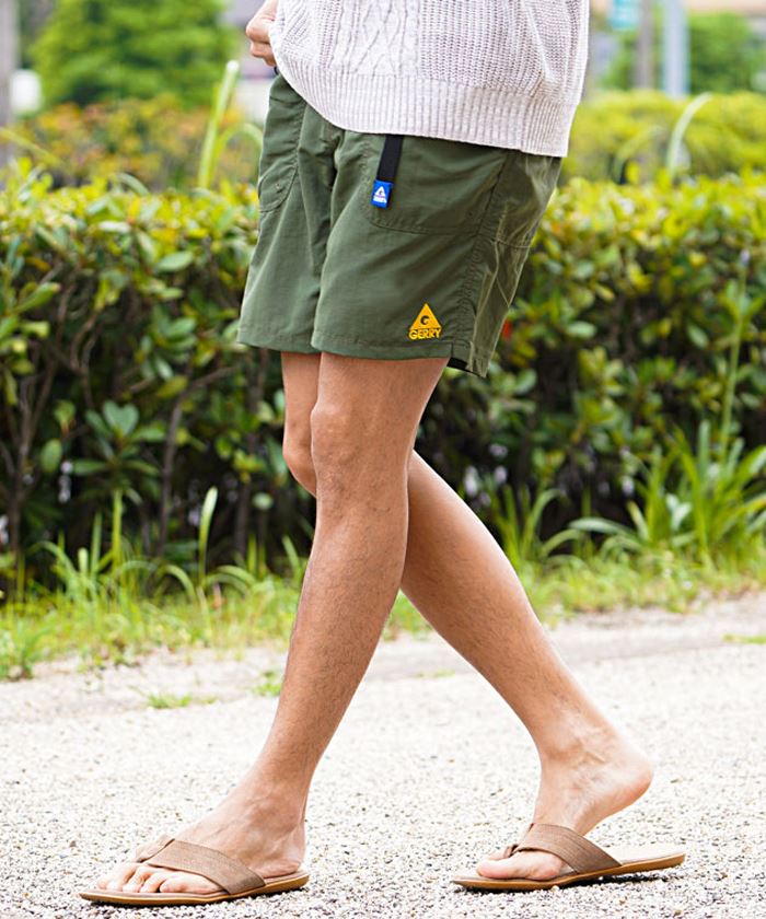 水陸両用 ハーフパンツ メンズ GERRY ジェリー ブランド 接触冷感 ドライ 速乾 UVカット 短パン 膝上 ナイロン アウトドア 春 夏 (郵) | GERRY | 08