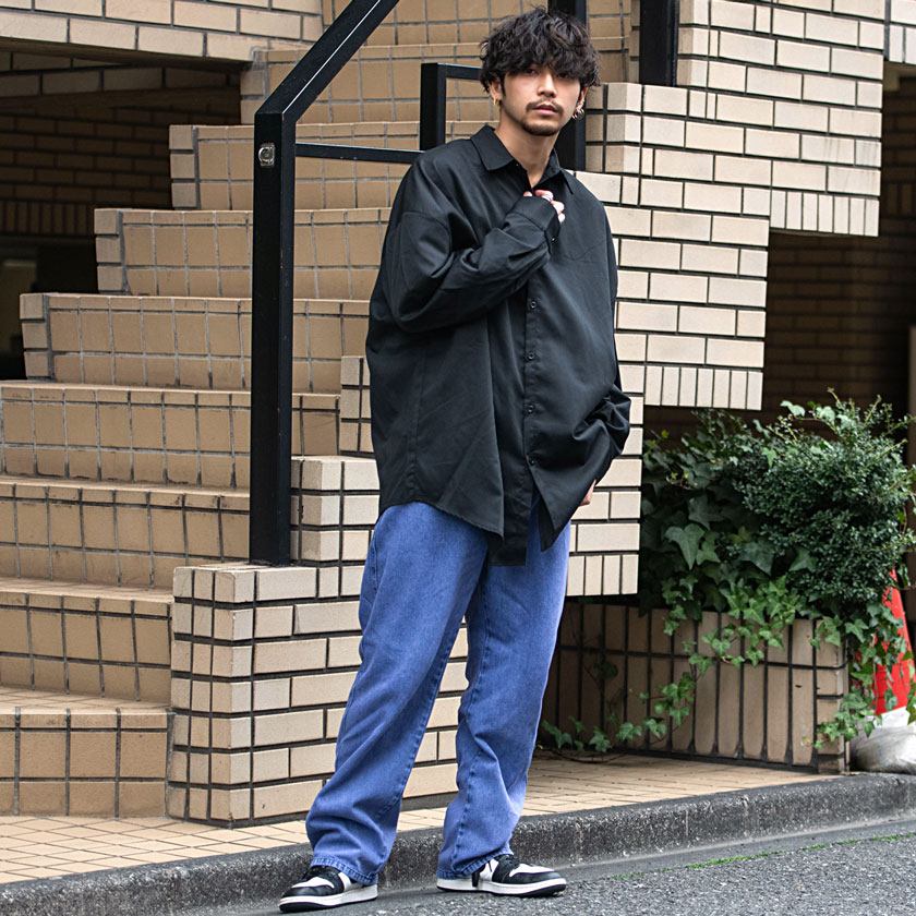 quot; デニムパンツ メンズ ワイド ブランド 太め おしゃれ 大人 カジュアル ゆったり 大きい ジーンズ カラーデニム Gパン ジーパン  ストリート SB select 春 夏 メーカー再生品
