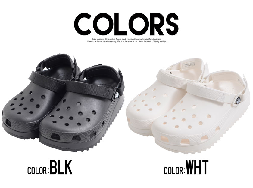 美品▪️Crocs クロックス 【27㎝】厚底 サンダル 男女兼用　ブラック　黒 crocs クロックス CROCS メンズ おしゃれ 厚底 サンダル