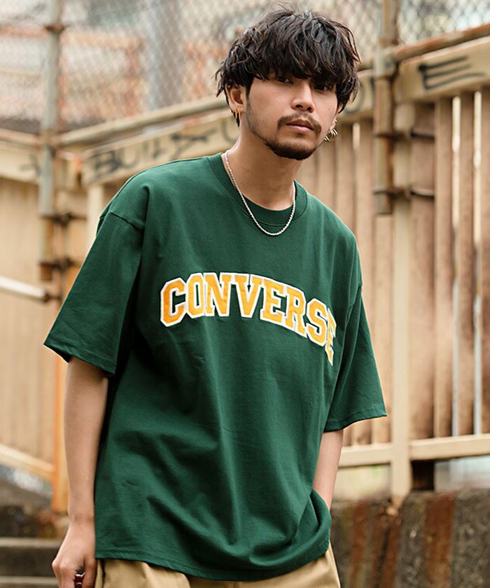 CONVERSE コンバース 半袖Tシャツ メンズ ブランド おしゃれ クルーネック 大きいサイズ ...