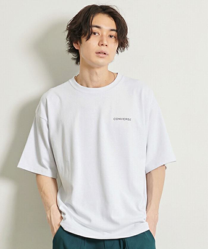 CONVERSE コンバース 半袖Tシャツ メンズ Tシャツ プリント ビッグ 綿ポリ レディース アメカジ カジュアル ストリート 夏 春 (郵)