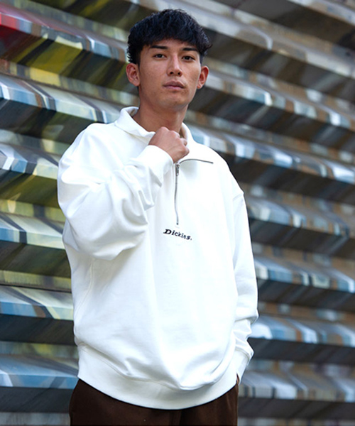Dickies（ディッキーズ） トレーナー メンズ 大きいサイズ 長袖 ハーフ