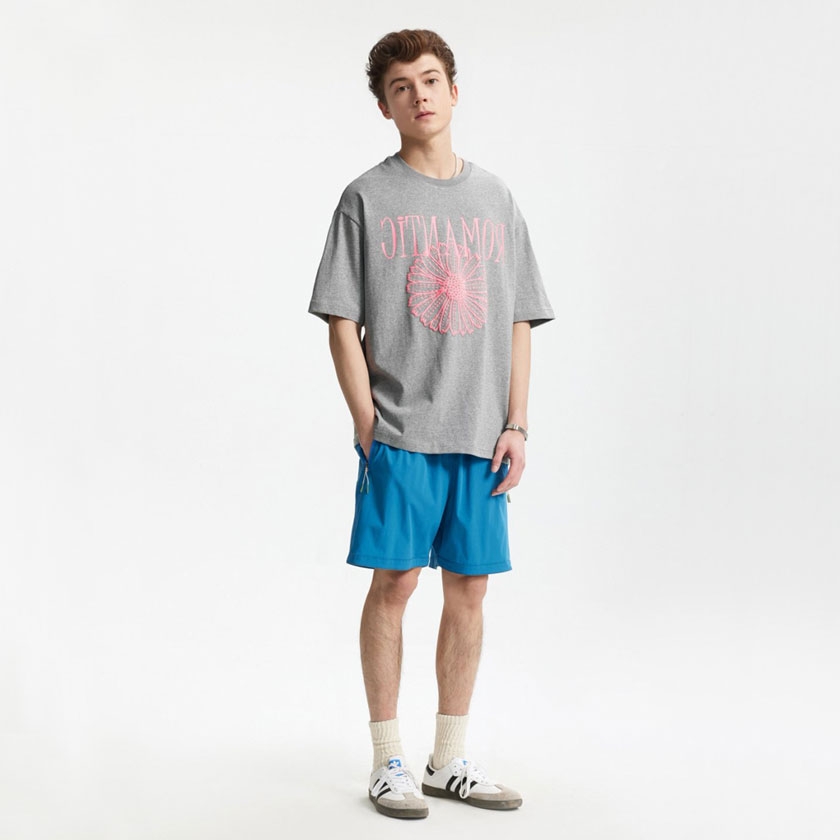 NON TOKYO 花柄プリント Tシャツ フリーサイズ 半袖 ユニセックス NON TOKYO 花柄プリント Tシャツ フリーサイズ 半袖 ユニ
