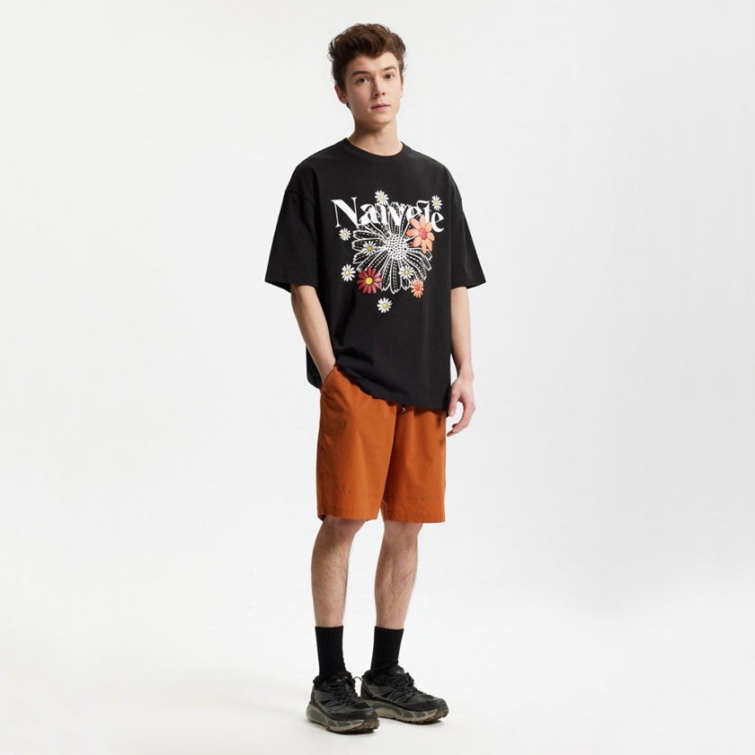 Lazy Tokyo Tシャツ メンズ 半袖 アメカジ ブランド 花柄