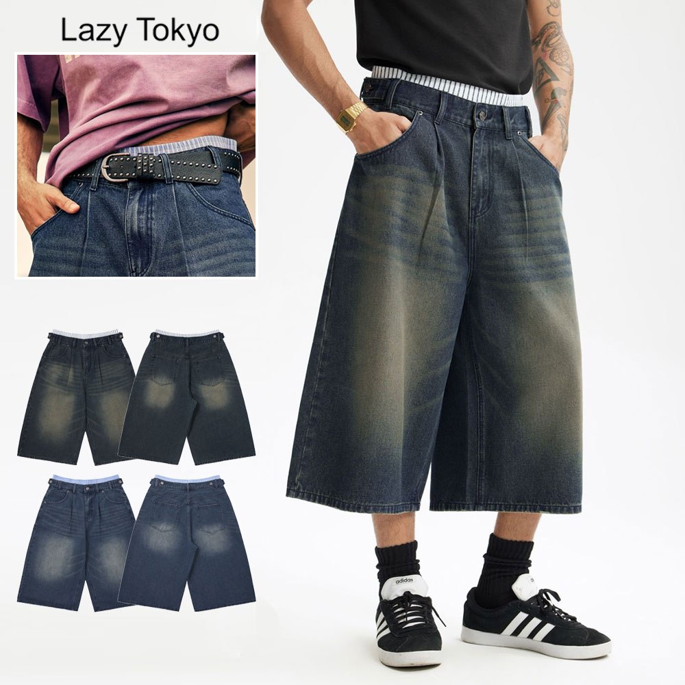 Lazy Tokyo（レイジ―トウキョウ） デニムパンツ メンズ ワイド バギー