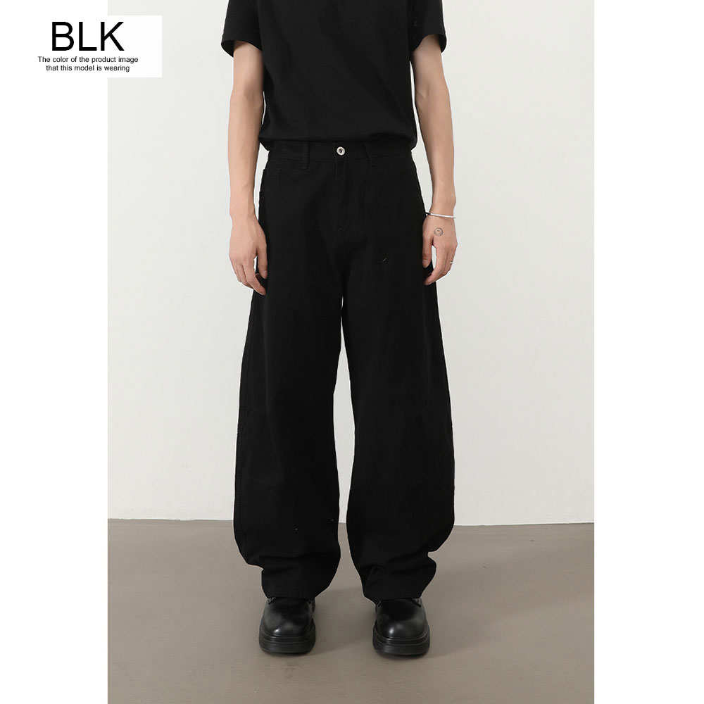 Lazy Tokyo（レイジ―トウキョウ） ワイドパンツ メンズ カーブ バレル