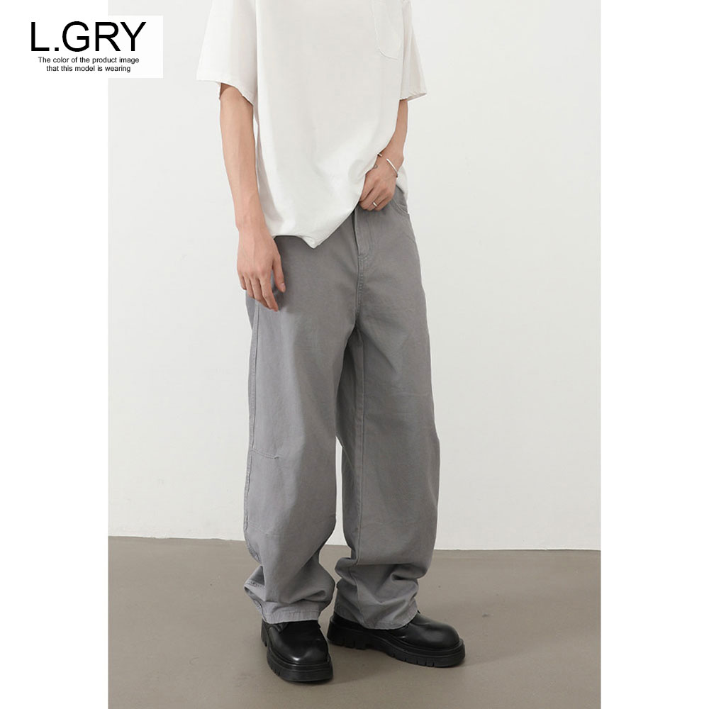 Lazy Tokyo（レイジ―トウキョウ） ワイドパンツ メンズ カーブ バレル