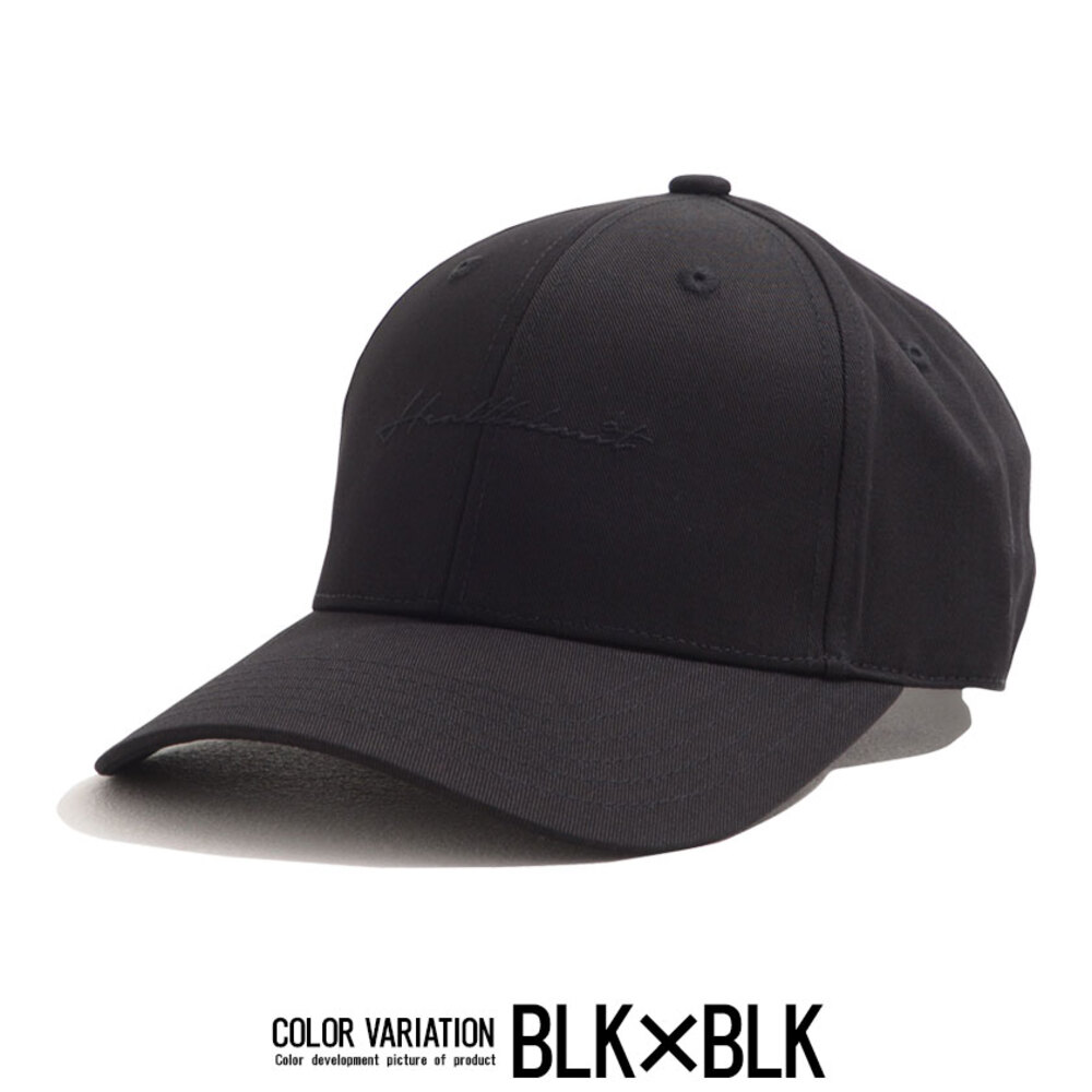 MASK BOYS 刺繍ロゴ キャップ 黒