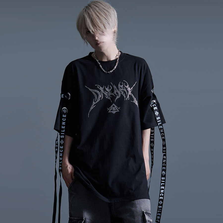 SILVER BULLET（シルバーバレット） Tシャツ 半袖 長袖 ラインストーン
