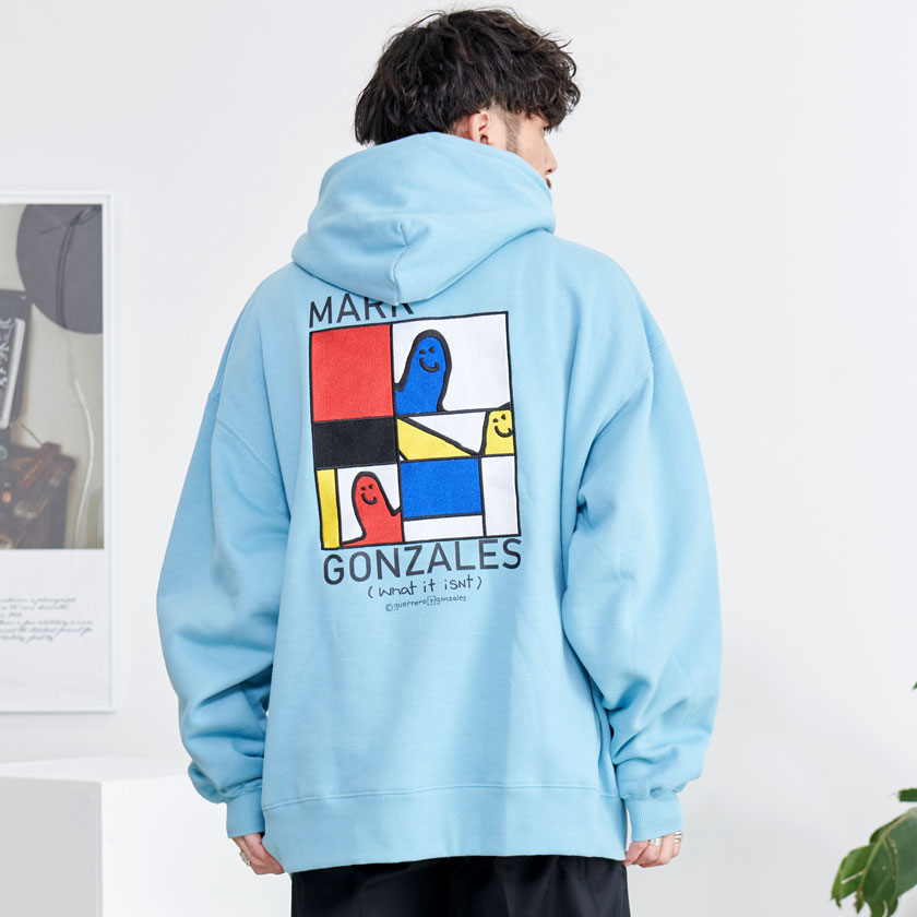 MARK GONZALES マークゴンザレス パーカー 裏起毛 メンズ レディース