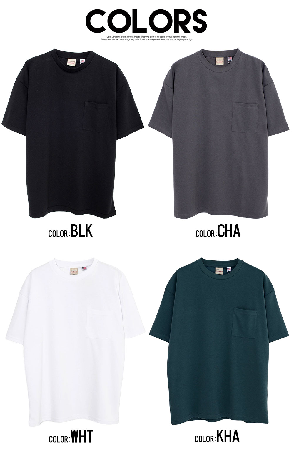 Goodwear（グッドウェア） 接触冷感 Tシャツ メンズ 半袖 おしゃれ USA