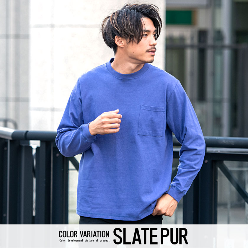 Goodwear グッドウェア ロンT メンズ 長袖 Tシャツ 無地 厚手
