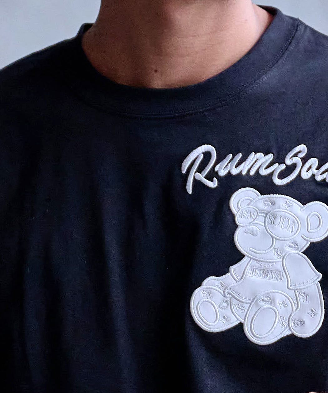 RUMSODA（ラムソーダ） Tシャツ メンズ 半袖 綿100% 大きいサイズ ベア 