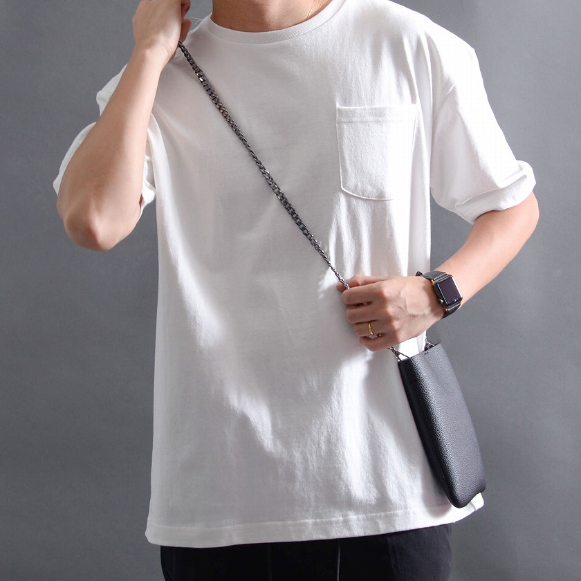 Wallet shoulder bag／ミニポーチ付／silver 楽天市場】ショルダーバッグ メンズ ポーチ ウォレットポーチ