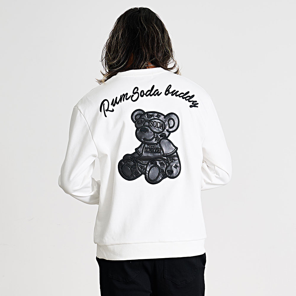 RUMSODA（ラムソーダ） トレーナー メンズ 暖かい ブランド 長袖 