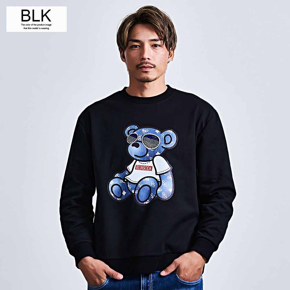 RUMSODA（ラムソーダ） トレーナー メンズ スウェット 長袖 プル