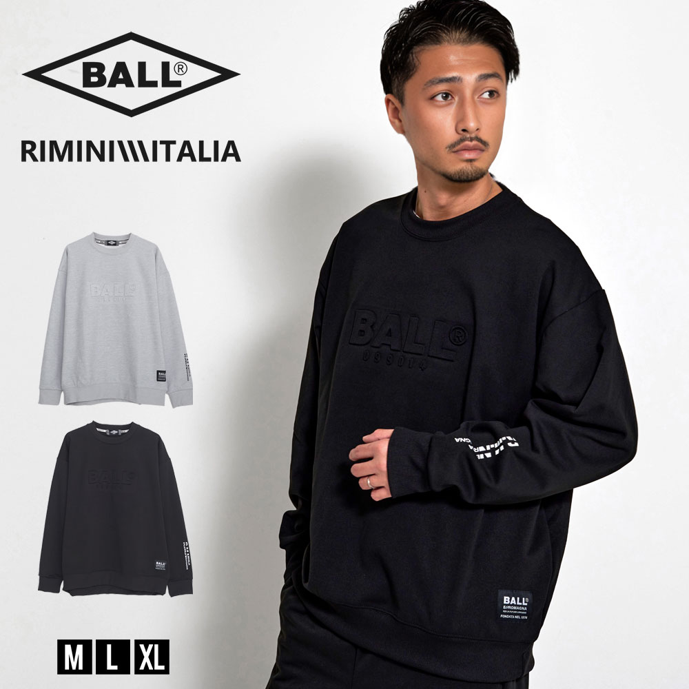 BALL トレーナー メンズ ブランド 長袖 スウェット プルオーバー