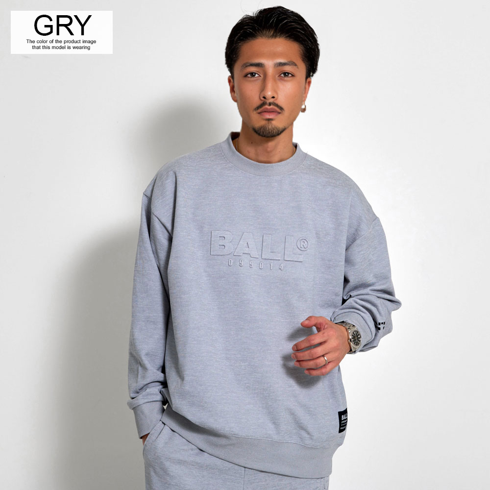 BALL トレーナー メンズ ブランド 長袖 スウェット プルオーバー