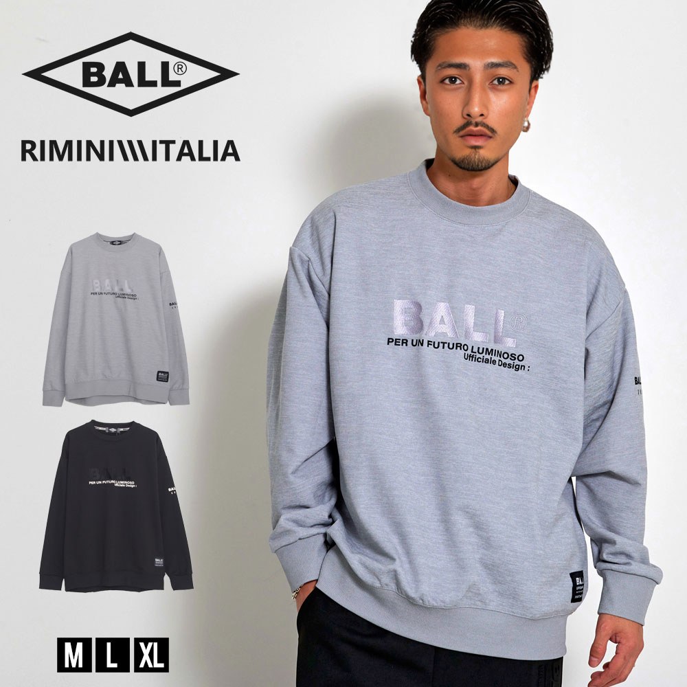 BALL トレーナー メンズ ブランド 長袖 大きいサイズ スウェット プル