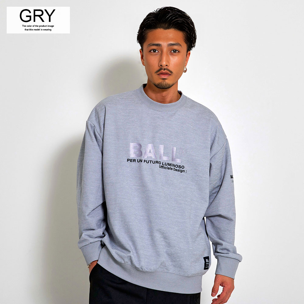 BALL トレーナー メンズ ブランド 長袖 大きいサイズ スウェット プル