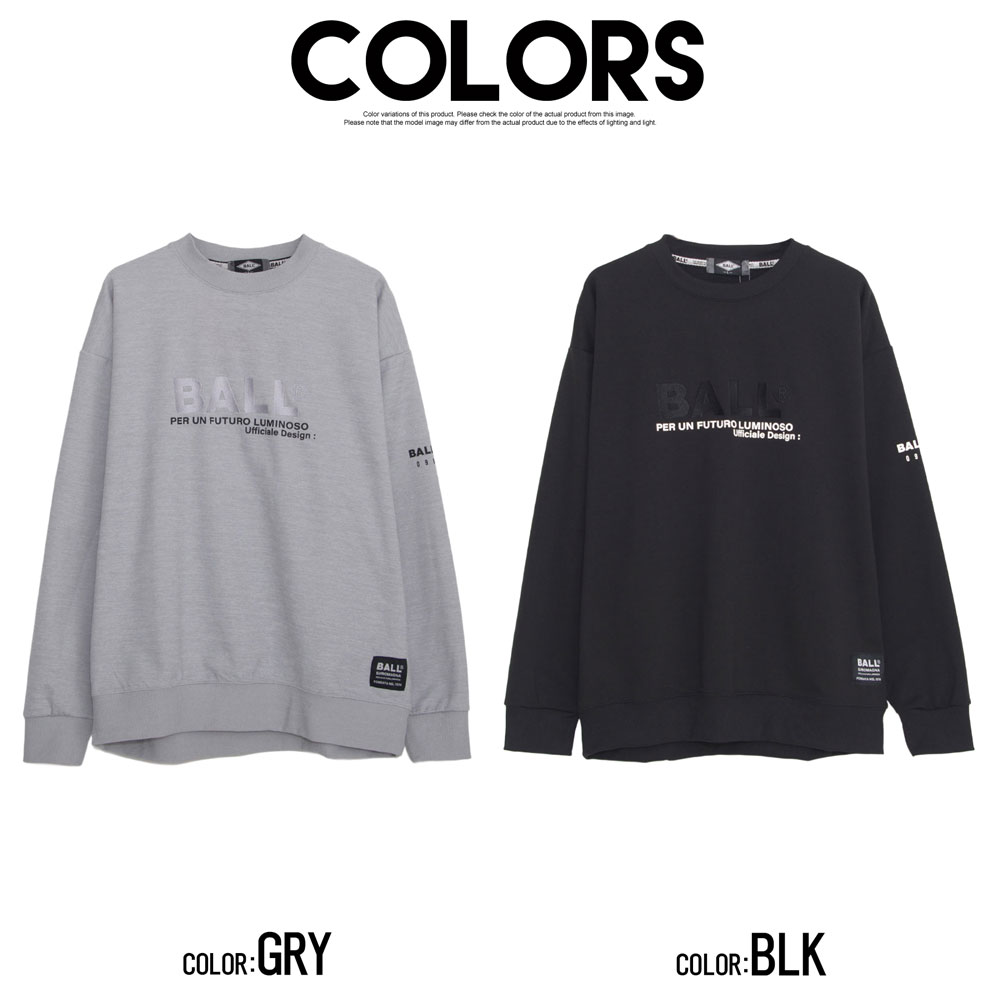 BALL トレーナー メンズ ブランド 長袖 大きいサイズ スウェット プル