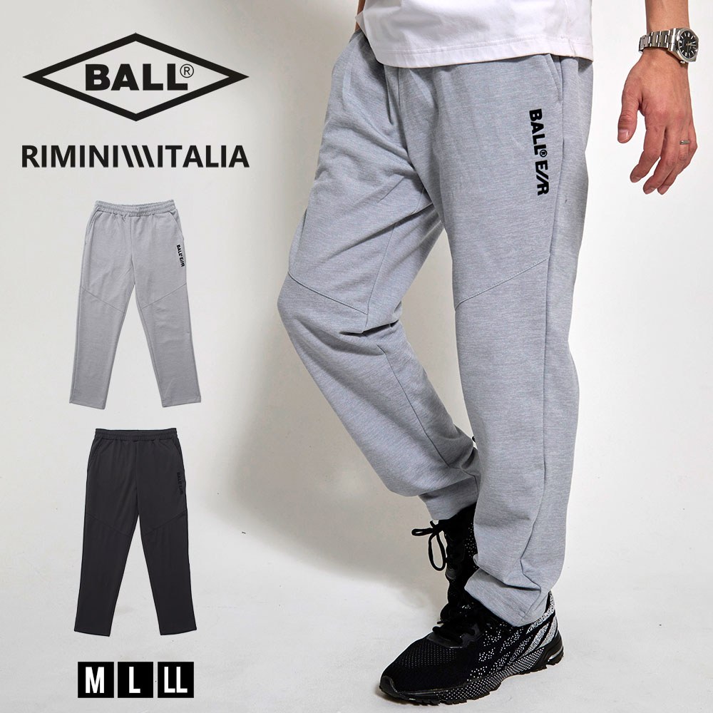 BALL スウェットパンツ メンズ イージー ゴム ストレッチ ダンボール