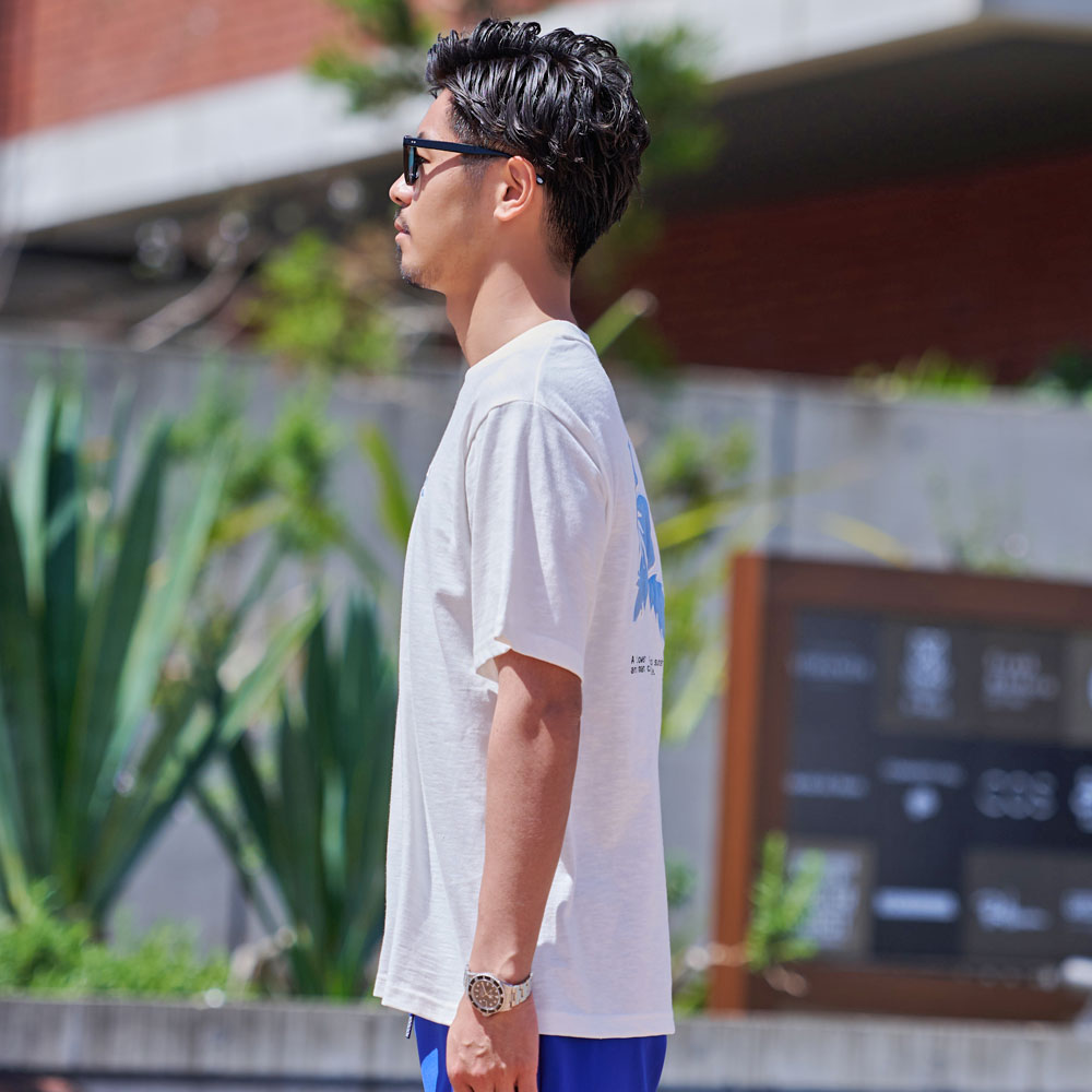 CavariA 接触冷感 Tシャツ メンズ ブランド おしゃれ 半袖