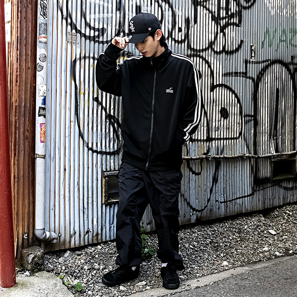 CONVERSE ジャージ トラックジャケット メンズ オーバーサイズ