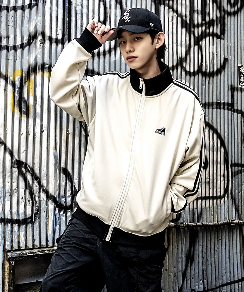 セルタン商品 80s converse ジャージ トラックジャケット CONVERSE - 80s 90s CONVERSE フード付きトラックジャケット