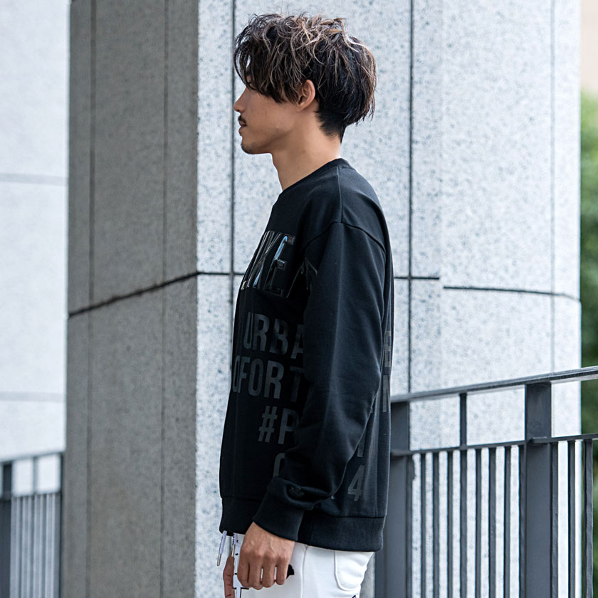 LUXE/R トレーナー メンズ スウェット ブランド おしゃれ 長袖