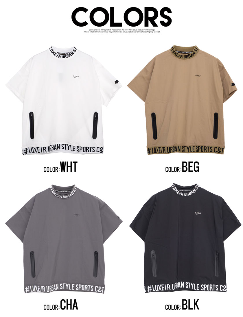 LUXE/R（ラグジュ） ゴルフウェア メンズ 春夏 コーデ Tシャツ メンズ