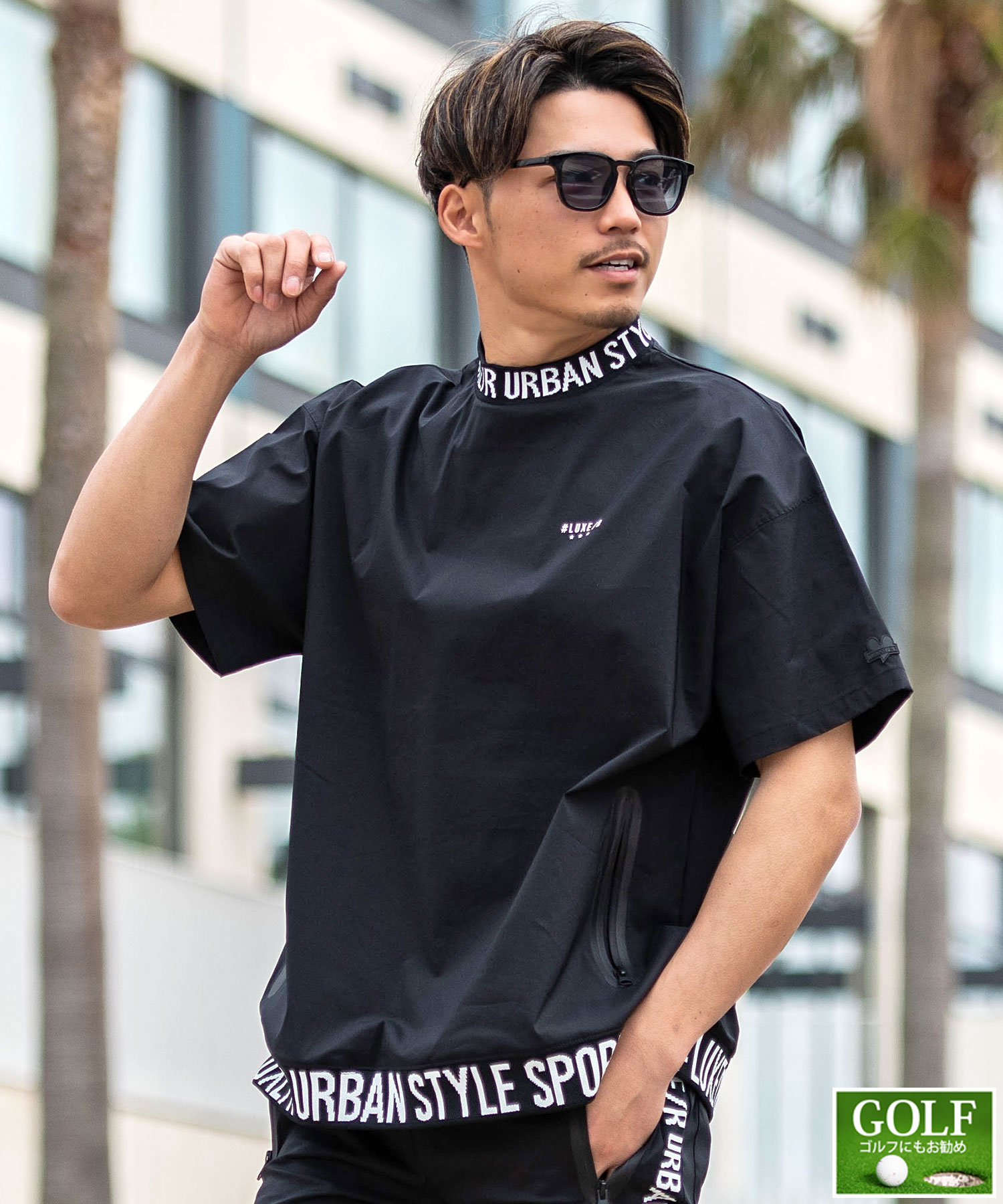 LUXE/R（ラグジュ） ゴルフウェア メンズ 春夏 コーデ Tシャツ メンズ