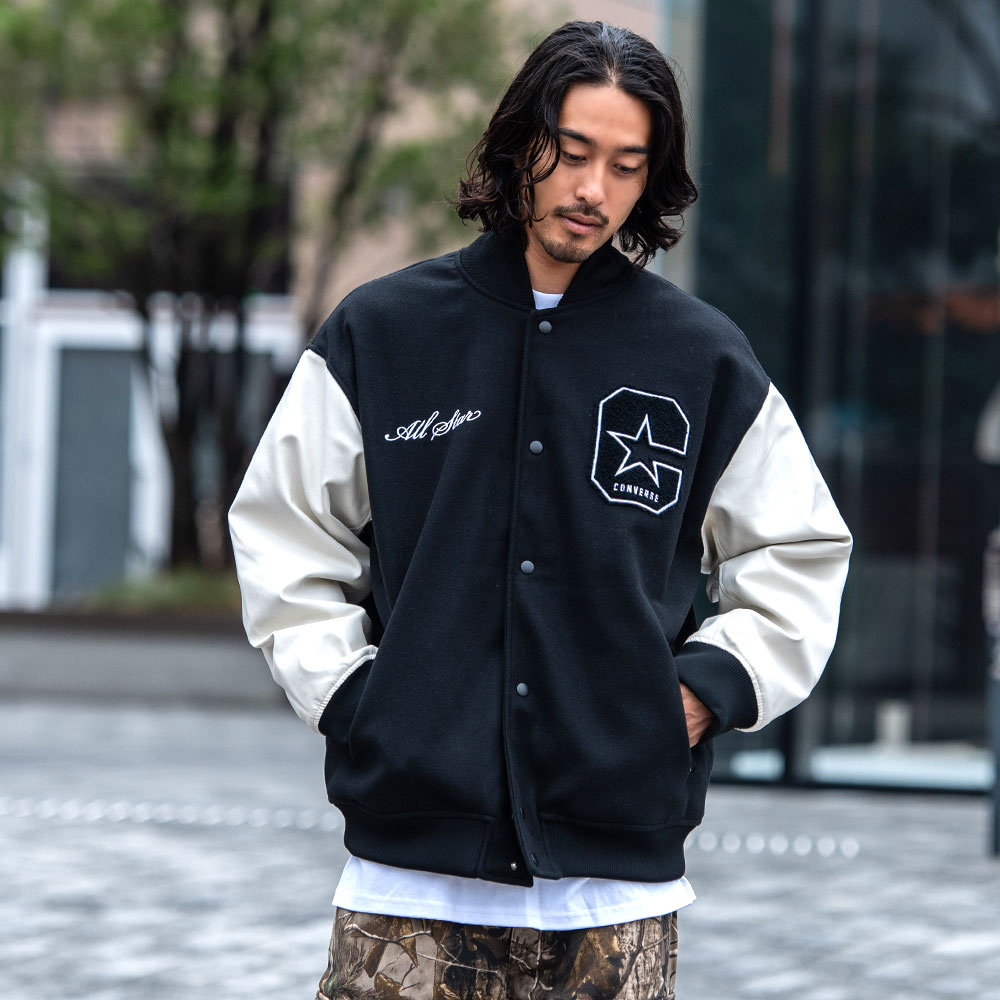 CONVERSE スタジャン メンズ ブランド アウター ジャケット