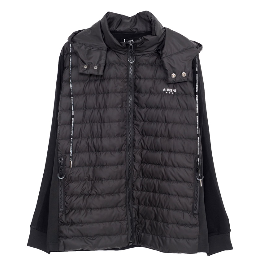 LUXE/R（ラグジュ） ダウンジャケット メンズ ブルゾン フェザー 中綿