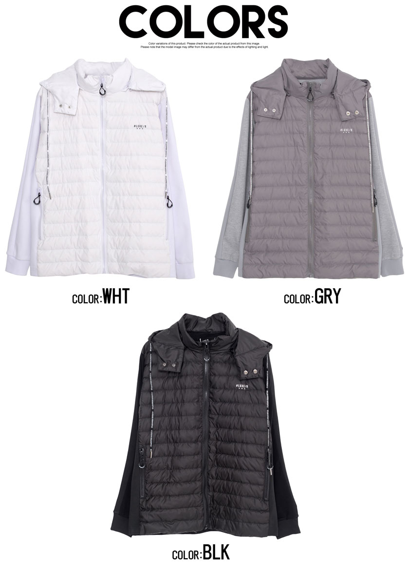 [アウトレット] LUXE/Rダウンフェザー&裏起毛ジャケット45475WHXL アウトレット] LUXE/R ダウンフェザージャケット 45473 WH2L - メルカリ